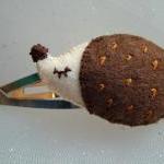 Felt Hedgehog Hairclip - Ch..